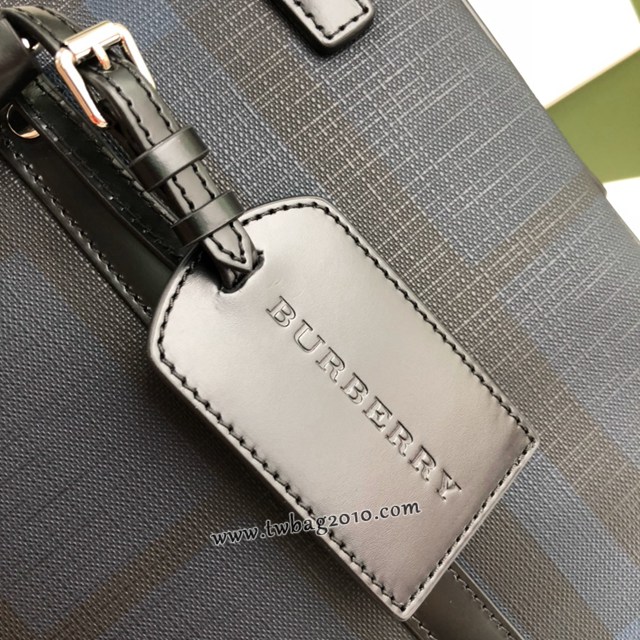 Burberry專門店新款男士公事包 巴寶莉London格紋手提公事包 yxb1214